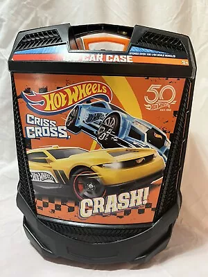 Buy Hot Wheels 50th Anniversary Edition 100 Car Case Criss Cross Crash • 29.29£