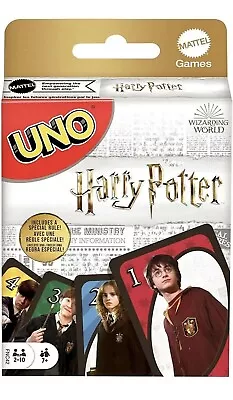 Buy UNO® Harry Potter Card Game ~ Wizarding World  112 Cards + Special Rule **NEW** • 7.92£