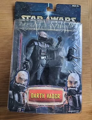 Buy Star Wars:  Unleashed - Darth Vader (Battle Damaged Unmasked) - Hasbro 2002 -New • 49.99£