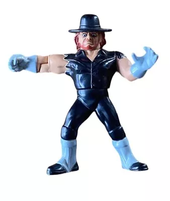 Buy WWF The Undertaker Action Figure 1991 Hasbro Titan Sports Wrestling Figure • 12.86£