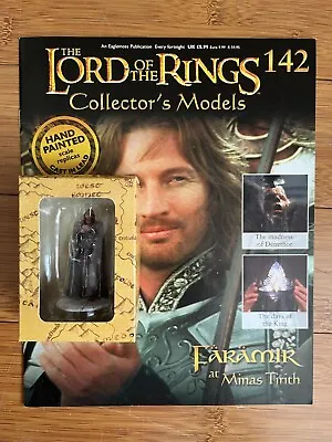 Buy Lord Of The Rings Collector's Models Eaglemoss Issue 142 Faramir Figure + Mag • 19.99£