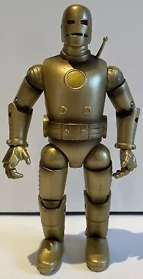 Buy Vintage ToyBiz Marvel Legends Iron Man Model-01 Gold Figure • 10£