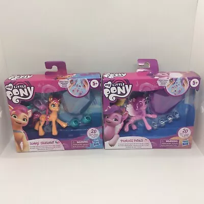 Buy My Little Pony Movie Crystal Adventure Princess Petals & Sunny Starscout New • 14.95£
