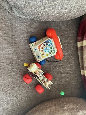 Buy Fisher Price Vintage Dog And Phone  • 2.99£
