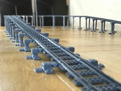 Buy L E G O  Compatible Train Set Supports Works Great With 60198 Set Track,  ID04 • 39.95£