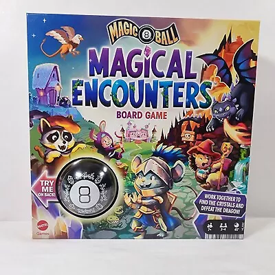 Buy Magical Encounters Board Game Magic 8 Ball New Sealed Mattel  • 10.39£