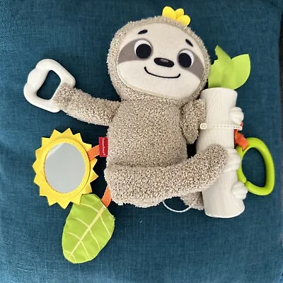 Buy FISHER PRICE Slow Much Fun Jitter Sloth Stroller Toy NEW No Tags • 11.99£