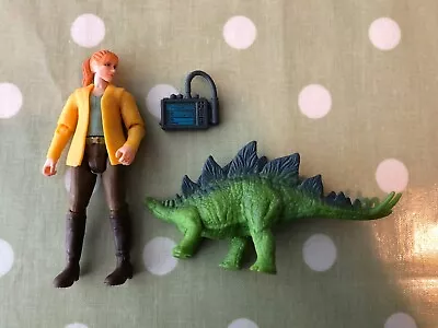 Buy Jurassic World Fallen Kingdom Claire Stegosaurus Figure Used No Box FREE POSTAGE • 9£