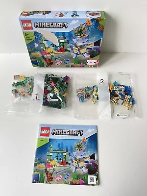Buy Lego Minecraft 21180: The Guardian Battle *Opened Box Sealed Packs* • 18£