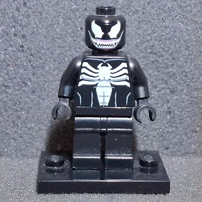 Buy LEGO Super Heroes Minifigure Venom (Teeth Together) (2014) 10665 SH113 VGC • 3.99£