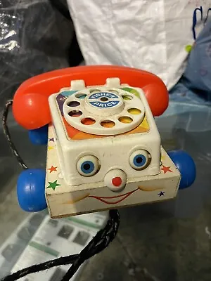 Buy Prop Vintage Fisher Price Chatter Phone 1961 • 5£