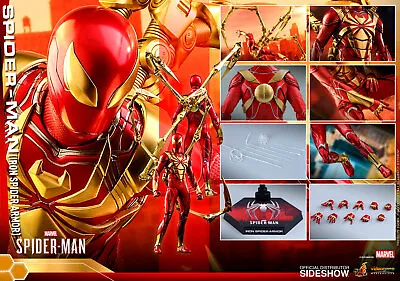 Buy Clearance Sale! Dpd 1/6 Hot Toys Vgm38 Marvel's Spider-man (iron Spider Armor) • 223.99£