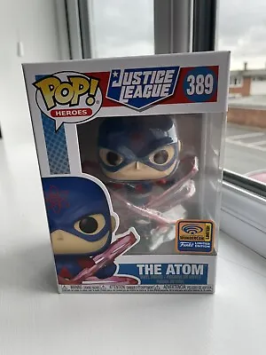 Buy Funko Pop The Atom #389 Justice League WonderCon 2021 Exclusive Con Sticker • 24.99£