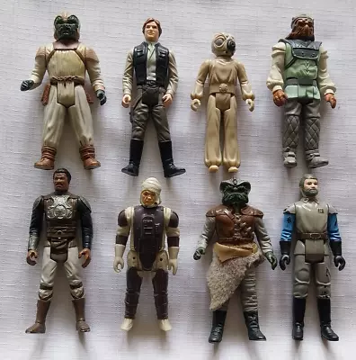 Buy Vintage Star Wars Figure X8 4 Lom-Klaatu-Lando-Nikto-Han Solo..Bundle Job Lot..2 • 10£
