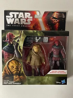 Buy Star Wars The Force Awakens Figure Set Sidon Ithano First Mate Quiggold New UK • 14.99£