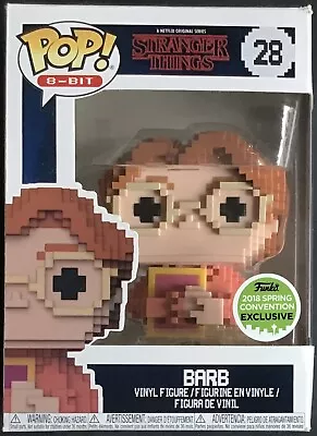 Buy 2018 FUNKO POP 8-Bit Stranger Things #28 Barb Spring Conv. Excluded. VGC • 30.83£