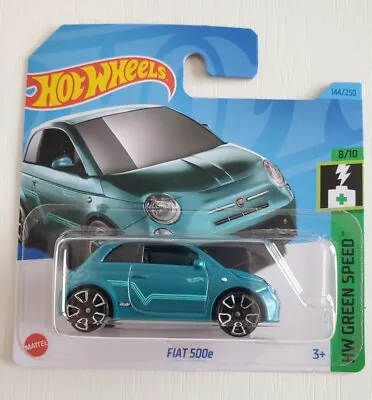 Buy Hot Wheels Fiat 500e Italian EV Electric Vehicle Diecast Toy Model Car 1:64  • 9.99£