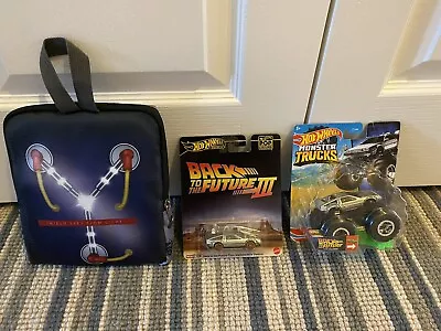Buy Back To The Future Bag, Hot Wheels Monster Truck And Car • 75£