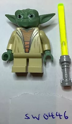 Buy Lego Star Wars Minifigures - Yoda 75002 Sw0446 • 6.99£