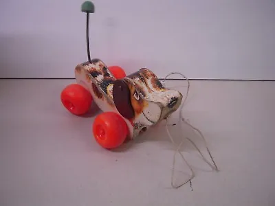 Buy  Vintage Fisher Price Little Snoopy Pull Along Dog Toy - 693 • 14.99£