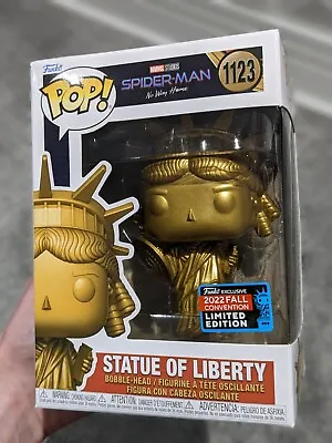 Buy Funko Pop! | Spider-Man No Way Home | Statue Of Liberty | #1123 |  • 10£