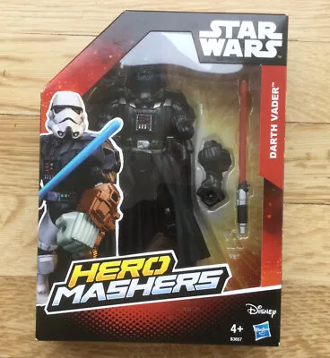 Buy  Star Wars Hero Mashers Darth Vader 6  Action Figure 2015 Hasbro Disney • 9.99£