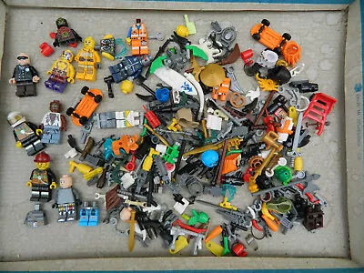 Buy Lego – Job Lot – Minifigures Plus Parts & Accessories – Mixed Assorted Bundle • 9.99£