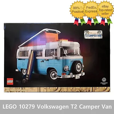 Buy LEGO 10279 Volkswagen T2 Camper Van 2207pcs, Brand New Sealed Package -Tracking • 213.49£