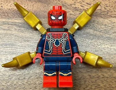 Buy Lego Marvel Iron Spider-Man Minifigure Sh510 From Set 76108 - Retired - Rare • 69.99£