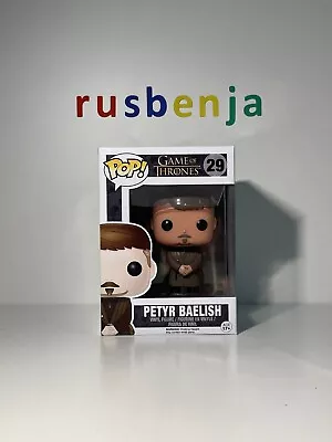 Buy Funko Pop! TV Game Of Thrones Littlefinger Petyr Baelish #29 • 16.99£