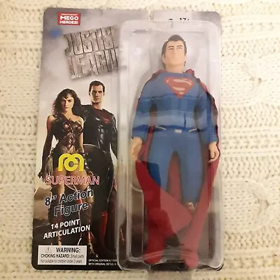 Buy Mego Justice League 8  Superman Action Figure • 19.50£