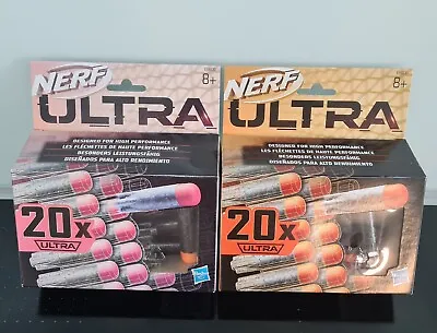 Buy 2 X Nerf Ultra  20-Dart Refill Furthest Flying Nerf Darts Ever • 9.99£