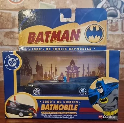 Buy Corgi 1:43 Scale Diecast Batman DC Comics Collection 77301 1960's Batmobile • 11.95£