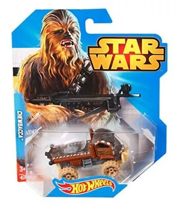 Buy Star Wars Hot Wheels Chewbacca Vehicle Die Cast Toy Car - (Blue Card) • 12.05£