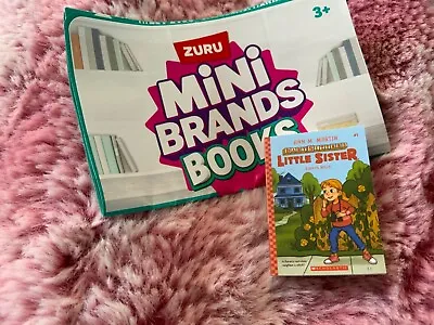 Buy Zuru Mini Brands Mini BOOKS BABY SITTER LITTLE SISTER  Actual Books  For Barbie • 2.99£