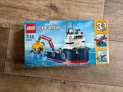 Buy Lego Creator Ocean Explorer (31045) 3in1 Sea Plane Submarine Boat Ship Tug New • 19.99£