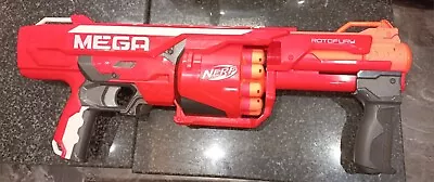 Buy Nerf Gun Red Mega Rotofury Fully Loaded • 9.99£