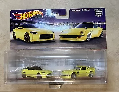 Buy Hot Wheels Premium Car Culture Nissan Twin Pack Z Proto And Fairlady Z  Yellow • 16£