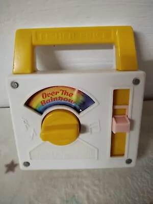 Buy Vintage Fisher Price Toys Somewhere Over The Rainbow Music Box 1981  • 20£