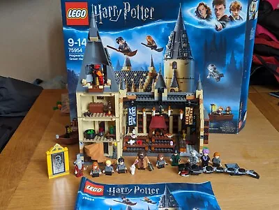 Buy LEGO Harry Potter Hogwarts Great Hall 75954 With Mini Figures. Missing Pieces • 16£