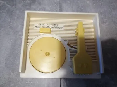 Buy 1971 Fisher Price Record Player Vintage Complete With 5 Discs, Works! • 42.67£