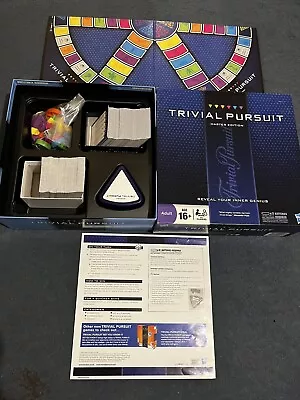 Buy Trivial Pursuit Master Edition Reveal Your Genius Adult 16+ Hasbro Complete 100% • 12.99£