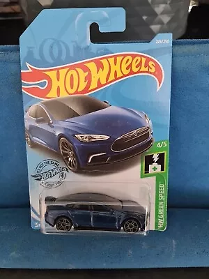 Buy Hot Wheels Tesla Model S HW Green Speed Long Card 226/250  • 6.99£