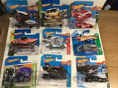 Buy Vintage Hot Wheels Cars X 9 All New Mint In Sealed Pack • 17£