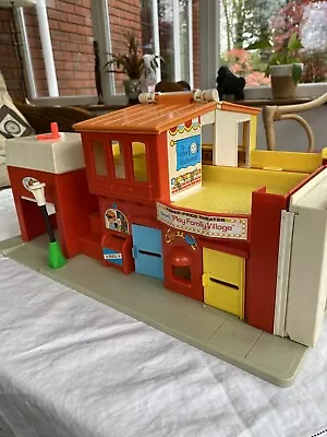 Buy Vintage Fisher Price Play Family Village • 30£