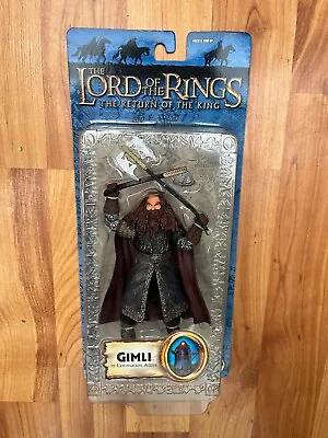 Buy Lord Of The Rings Gimli In Coronation Attire Toy Biz Figure Return King Series • 19.99£