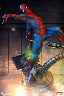 Buy Sideshow - Premium Figure Format | Marvel Comics - 1/4 Spider-Man Statue • 762.77£