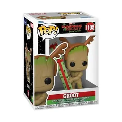 Buy Funko Pop! Marvel: Guardians Of The Galaxy - Holiday Special- Groot (us) • 12.89£