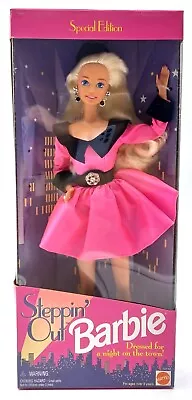 Buy 1995 Steppin' Out Barbie Doll / Special Edition / Mattel 14110, NrfB, Original Packaging • 56.42£