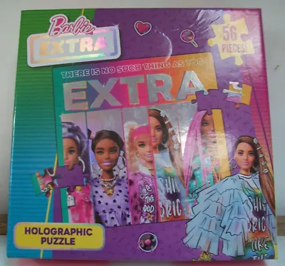 Buy Barbie Extra Holographic Jigsaw Puzzle New Unopened • 4.99£